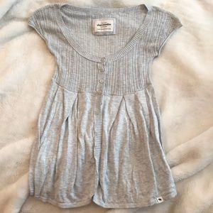 Abercrombie babydoll tee